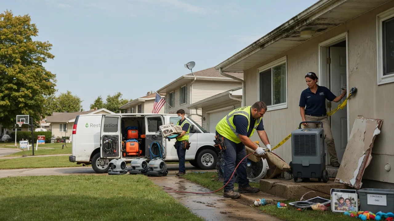Water Damage Restoration in Winamac, IN near me
